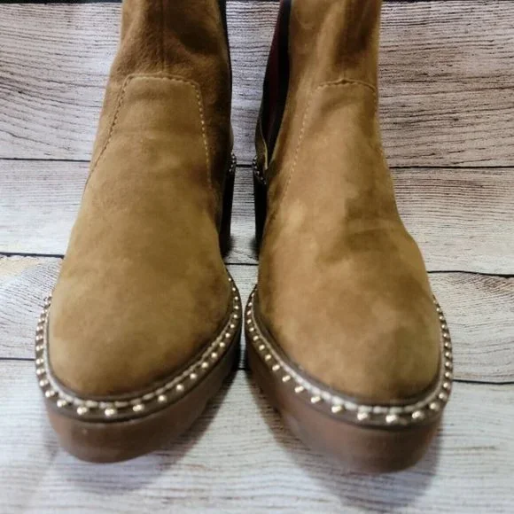 Cecelia New York Gemma Suede Boots / Bootie Womens sz 6.5 - Brand New - Picture 3 of 14